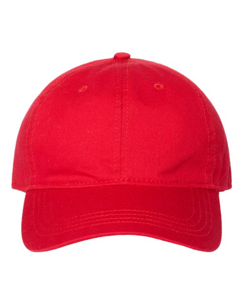 CAP AMERICA i1002 Relaxed Golf Dad Hat #color_Red