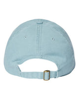 CAP AMERICA i1002 Relaxed Golf Dad Hat #color_Smoke Blue
