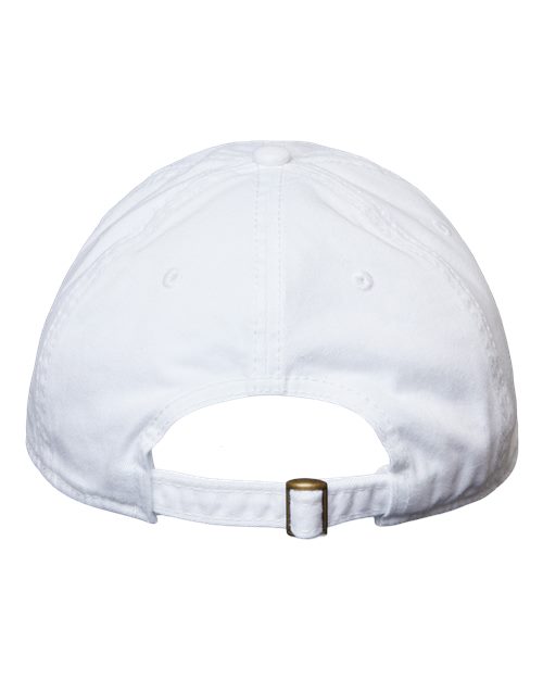 CAP AMERICA i1002 Relaxed Golf Dad Hat #color_White