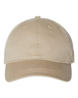 CAP AMERICA i1002 Relaxed Golf Dad Hat #color_Khaki