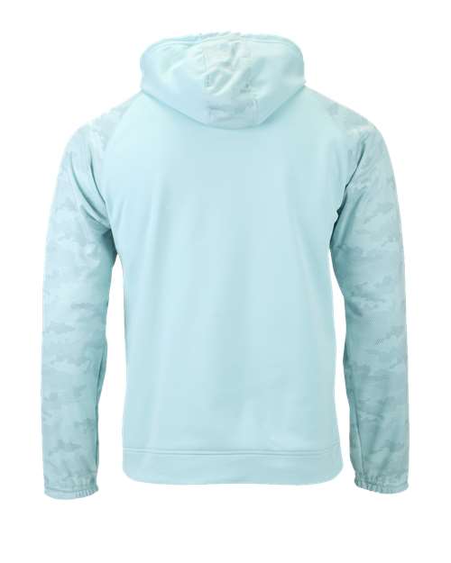 Paragon 306 Tahoe Camo Fleece Hooded Sweatshirt #color_Aqua Blue