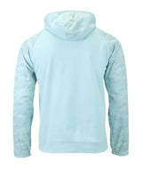 Paragon 306 Tahoe Camo Fleece Hooded Sweatshirt #color_Aqua Blue