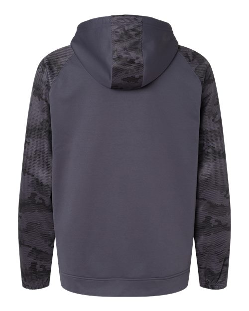 Paragon 306 Tahoe Camo Fleece Hooded Sweatshirt #color_Graphite