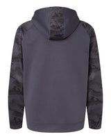 Paragon 306 Tahoe Camo Fleece Hooded Sweatshirt #color_Graphite