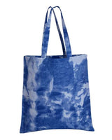 Q-Tees TD800 Tie-Dyed Canvas Bag #color_Cloudy Blue