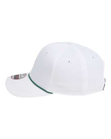 Imperial 7054 The Wingman Cap #color_White/ Dark Green