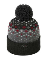 Imperial 6017 The Baniff Cuffed Beanie #color_Black Heather