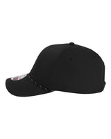 Imperial 6054 The Habanero Performance Rope Cap #color_Black