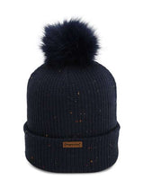 Imperial 6014 The Montage Pom Cuffed Beanie #color_Navy