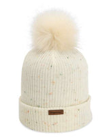 Imperial 6014 The Montage Pom Cuffed Beanie #color_Putty