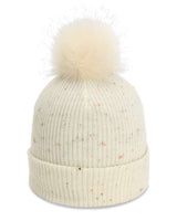 Imperial 6014 The Montage Pom Cuffed Beanie #color_Putty