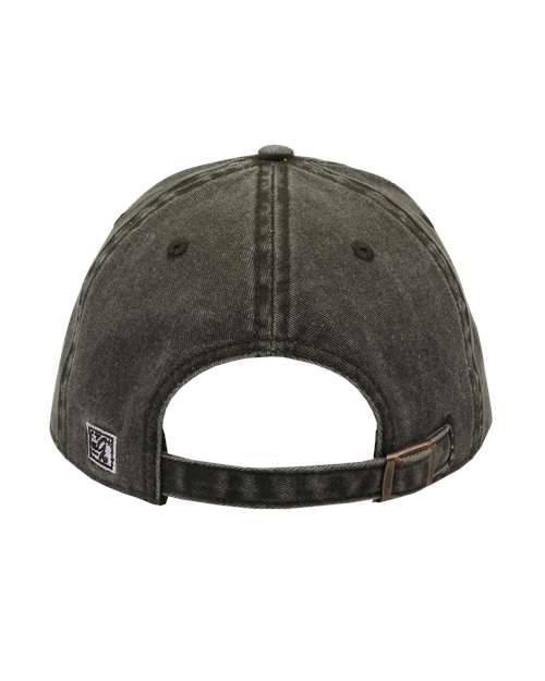 The Game GB465 Pigment-Dyed Cap #color_Army Green