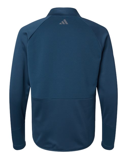 Adidas A587 Quarter-Zip Pullover #color_Crew Navy