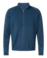 Adidas A587 Quarter-Zip Pullover #color_Crew Navy