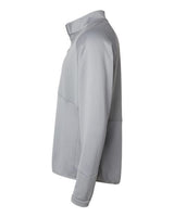 Adidas A587 Quarter-Zip Pullover #color_Grey Three