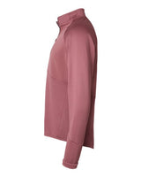 Adidas A587 Quarter-Zip Pullover #color_Quiet Crimson