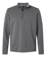 Adidas A588 Spacer Quarter-Zip Pullover #color_Grey Five