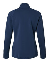Adidas A589 Women's Spacer Quarter-Zip Pullover #color_Collegiate Navy
