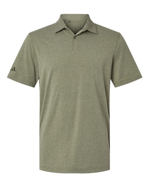 Adidas A590 Blend Polo #color_Olive Strata Melange