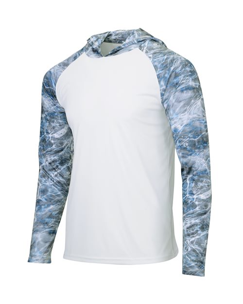 Paragon 241P Biloxi Performance Colorblocked Hoodie #color_Steelhead