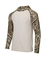 Paragon 241P Biloxi Performance Colorblocked Hoodie #color_Shadow Grass