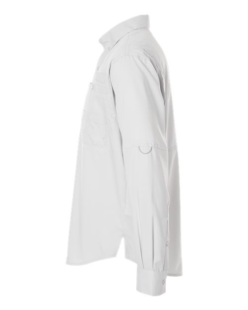 Paragon 702 Kitty Hawk Performance Long Sleeve Fishing Shirt #color_Aluminum