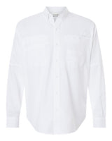 Paragon 702 Kitty Hawk Performance Long Sleeve Fishing Shirt #color_White