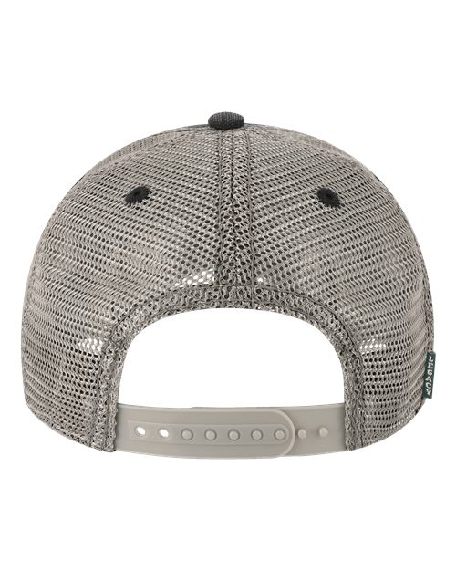 LEGACY DTA Dashboard Trucker Cap #color_Black/ Camel/ Grey