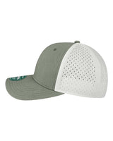 LEGACY REMPA Reclaim Mid-Pro Adjustable Cap #color_Eco Dark Grey/ White