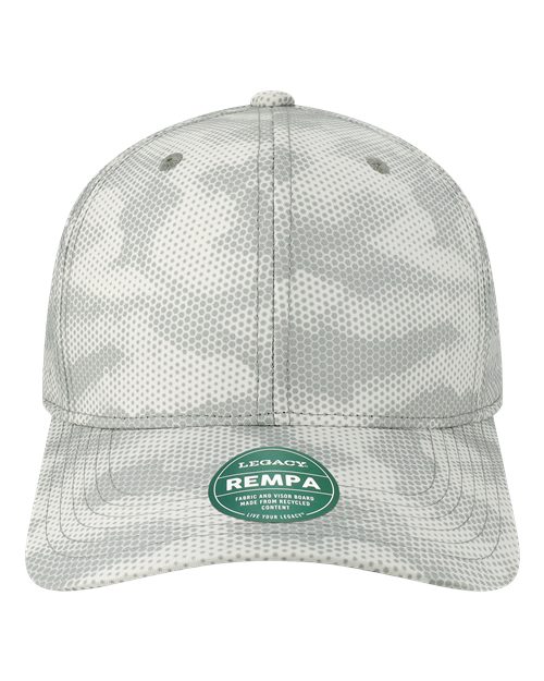 LEGACY REMPA Reclaim Mid-Pro Adjustable Cap #color_Grey Camo Dots