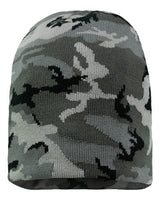 ""Sportsman SP08 8" Beanie" #color_Grey Camo"
