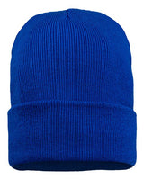 ""Sportsman SP12JL 12" Jersey Lined Cuffed Beanie" #color_Royal"