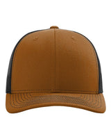 Richardson 112 Snapback Trucker Cap #color_Carmel/ Black