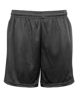 ""Badger 2225 Youth Tricot 4" Mesh Shorts" #color_Graphite"