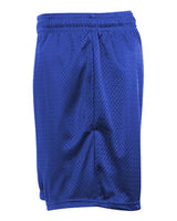 ""Badger 2225 Youth Tricot 4" Mesh Shorts" #color_Royal"