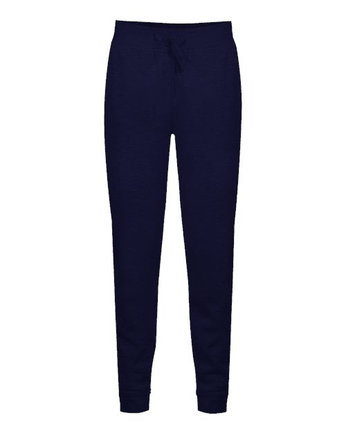 Badger 1216 Women’s Sport Athletic Fleece Joggers #color_Navy