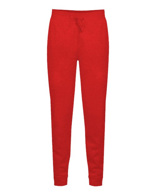 Badger 1216 Women’s Sport Athletic Fleece Joggers #color_Red