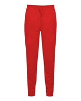 Badger 1216 Women’s Sport Athletic Fleece Joggers #color_Red