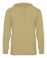 Badger 4105 B-Core Hooded Long Sleeve T-Shirt #color_Vegas Gold