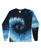 Colortone 2000 Tie-Dyed Long Sleeve T-Shirt #color_Blue Ocean