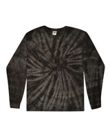 Colortone 2000 Tie-Dyed Long Sleeve T-Shirt #color_Spider Black