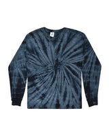 Colortone 2000 Tie-Dyed Long Sleeve T-Shirt #color_Spider Navy
