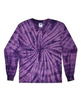 Colortone 2000 Tie-Dyed Long Sleeve T-Shirt #color_Spider Purple