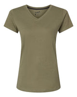 Kastlfel 2011 Women's RecycledSoft V-Neck T-Shirt #color_Moss