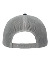 Sportsman SP1550 Modern Five-Panel Trucker Fit Cap #color_Navy/ Grey