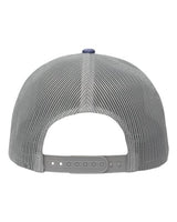 Sportsman SP1550 Modern Five-Panel Trucker Fit Cap #color_Old Wash Navy/ Grey
