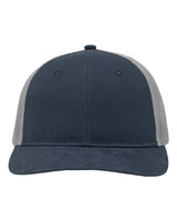 Sportsman SP1650 Modern Six-Panel Trucker Fit Cap #color_Navy/ Grey