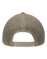 Sportsman SP1650 Modern Six-Panel Trucker Fit Cap #color_Khaki Heather/ Khaki
