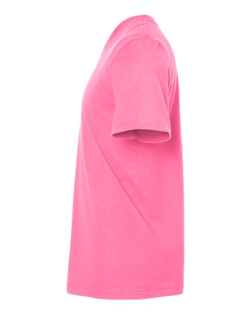 Tultex 602 Combed Cotton T-Shirt #color_Charity Pink