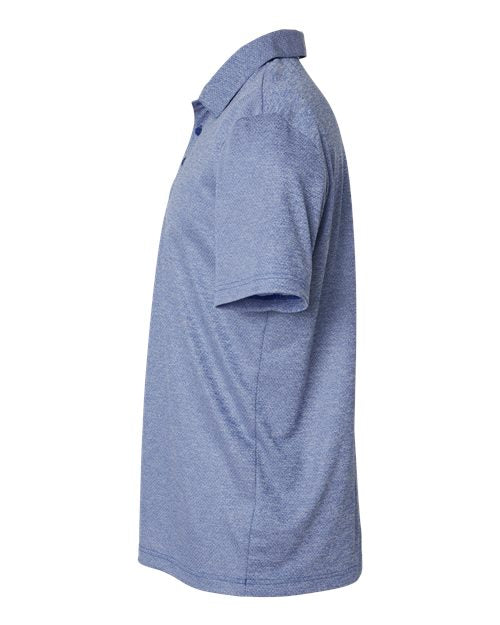 Adidas A591 Space Dyed Polo #color_Collegiate Royal Melange